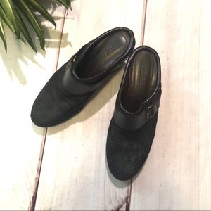 Cole Haan Nike Air Brown Mules EUC Size 6